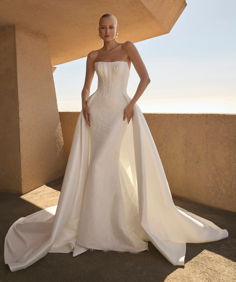 Bride in Casablanca Gown