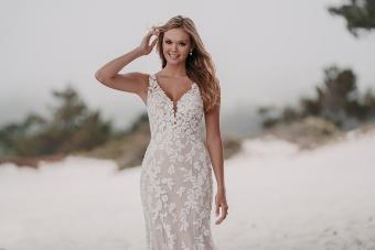 Allure Bridals AB9099 Style #9909 #4 Sand/Ivory/Champ/Nude thumbnail