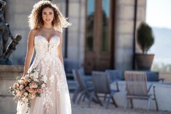 Allure Bridals AB2011A Style #A1102 #9 Desert/Champagne/Ivory/Nude thumbnail