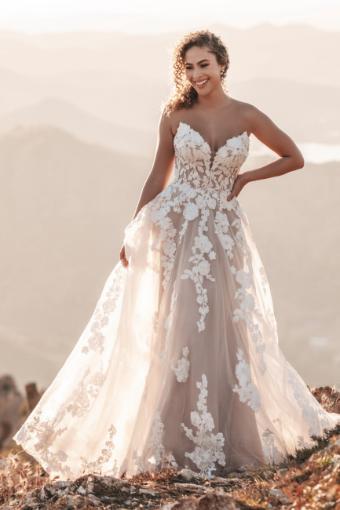 Allure Bridals AB7121A Style #A1217 #4 Desert/Champagne/Ivory/Nude thumbnail