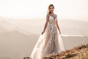 Allure Bridals AB7121A Style #A1217 #5 Desert/Champagne/Ivory/Nude thumbnail