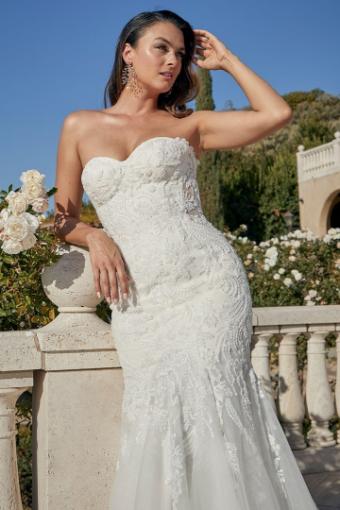 Casablanca Bridal CB4542 Leanna Style #2454 #5 Silver Blush/Nude/Ivory thumbnail