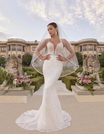 Casablanca Bridal CB3152 Ruby Style #2513 Ruby #2 Ivory/Nude/Ivory/Silver thumbnail
