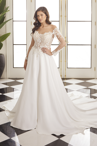 Casablanca Bridal CB6652 Margo Style #2566 Margo #0 default Ivory/Nude/Silver thumbnail