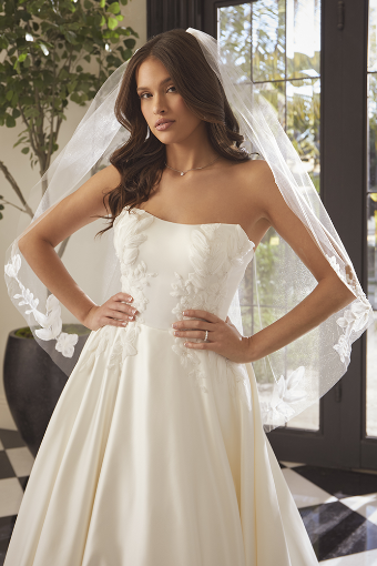 Casablanca Bridal CB1652 Addison Style #2561 Addison #2 Ivory/Ivory thumbnail