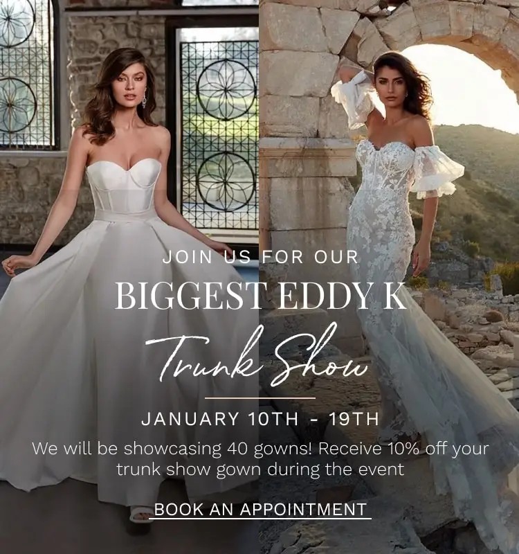 Eddy K Trunk show at Dublin Bridal, OH