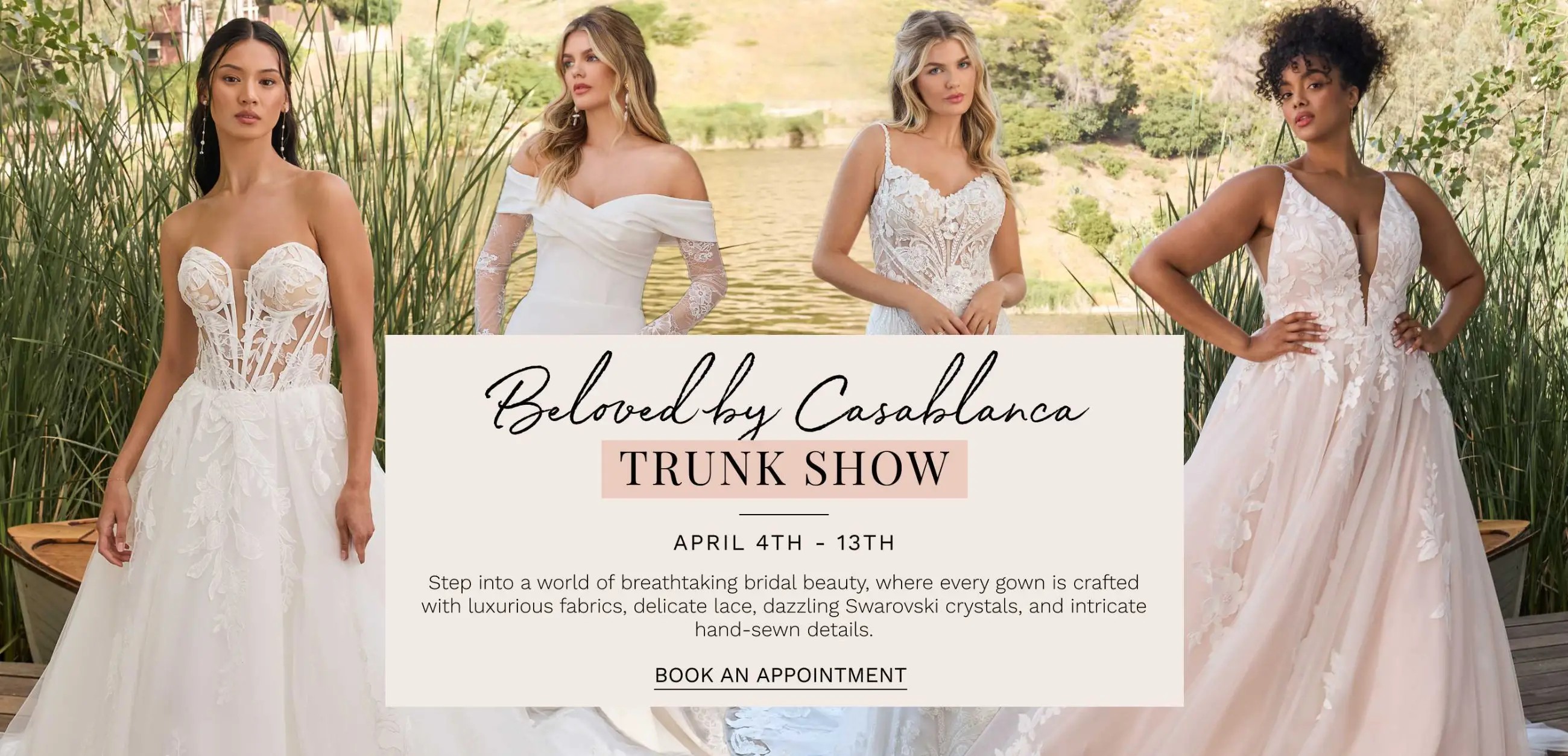 Beloved by Casablanca trunk show at Dublin Bridal