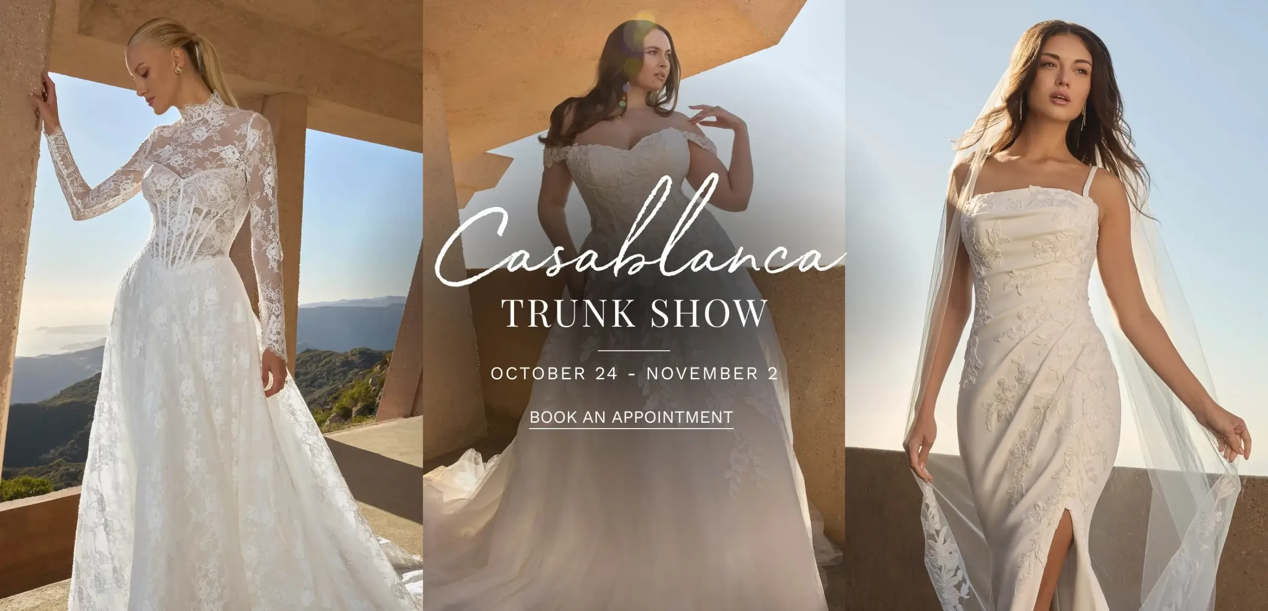 Casablanca trunk show at Dublin Bridal