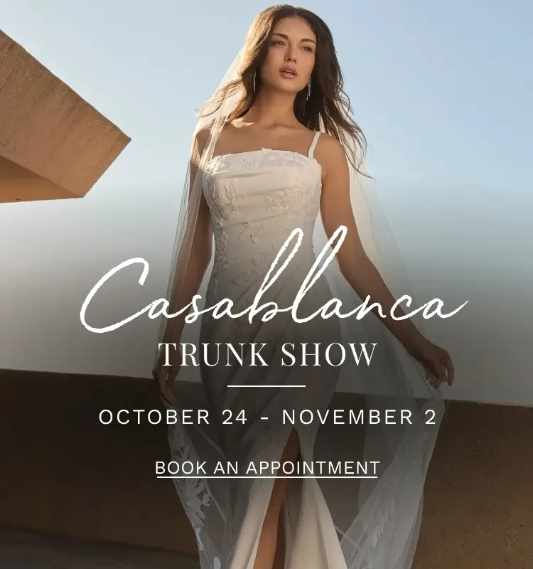 Casablanca trunk show at Dublin Bridal